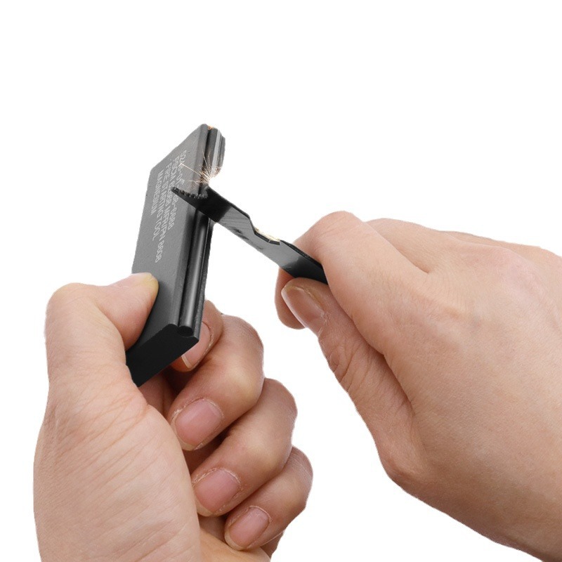 Magnesium Fire Starter - Outdoor Survival แมกนีเซียมบล็อก Flint IGNITION สไตล์อเมริกันจุดระเบิด
