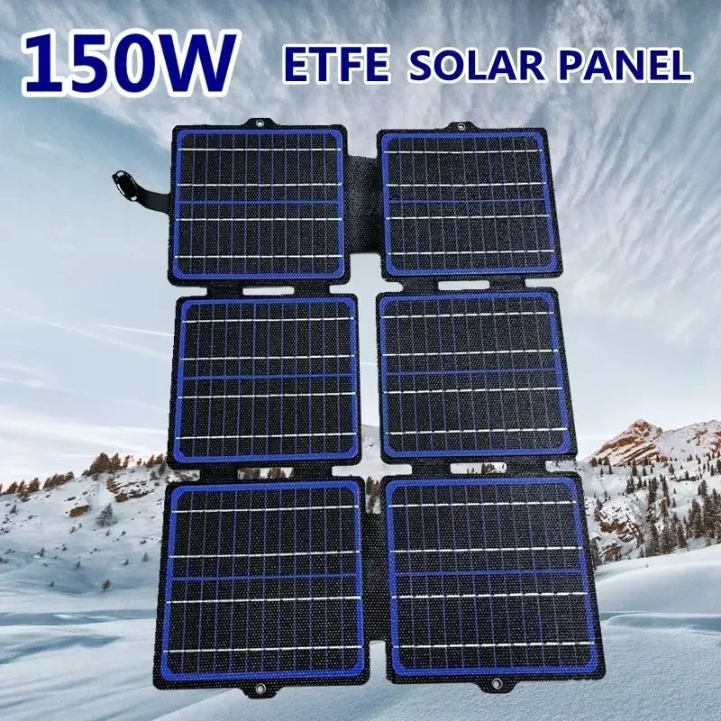 แผงโซล่าพับเก็บได้150W ETFE 5V - Solar Emergency Charger บทวิจารณ์และราคา