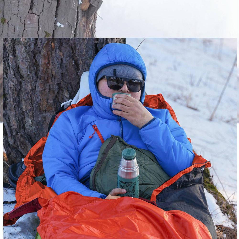 ผ้าคลุมถุงนอนแคมป์ปิ้งน้ำหนักเ - Bivy Bag Emergency บทวิจารณ์และราคา