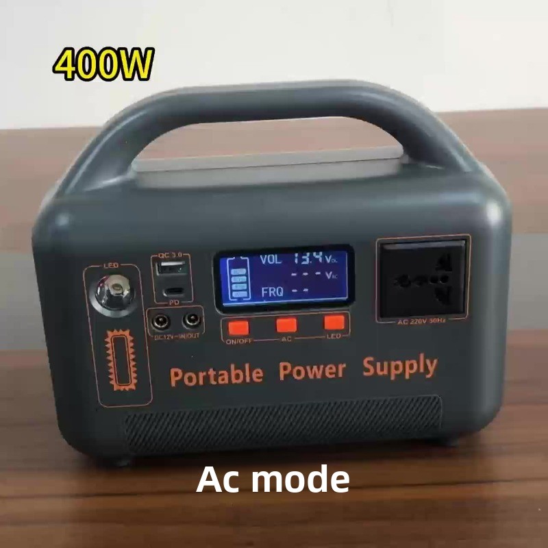 แบตเตอรี่สำรองแบบพกพา 500W 220 - Solar Emergency Charger บทวิจารณ์และราคา